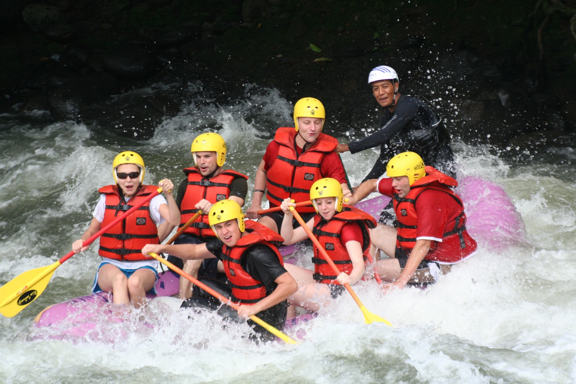 exciting like river rafting